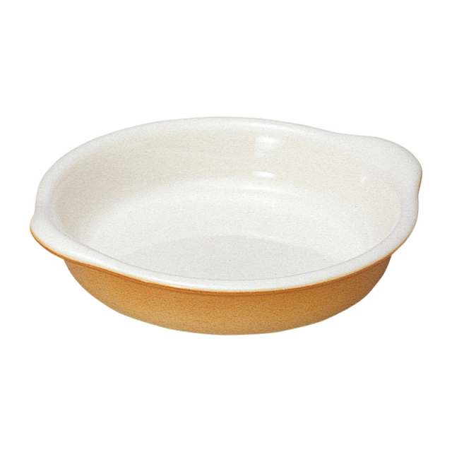 グラタン皿 18cm オレンジ 四季彩陶器 美濃焼 業務用 ネビア シチュー 19325073