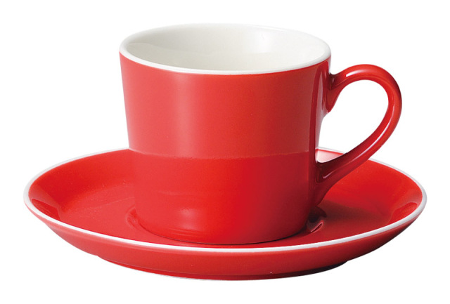コーヒーカップソーサー ロッサ｜美濃焼 koyo 業務用 食洗機対応 おしゃれ 光洋陶器 koyo パシオン 19741052-19741055