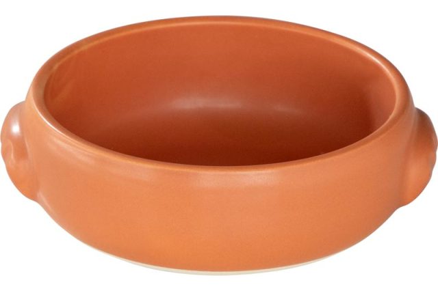 グラタン皿 15cm テラコッタオレンジ 四季彩陶器 美濃焼 業務用 クジーネ 19950277