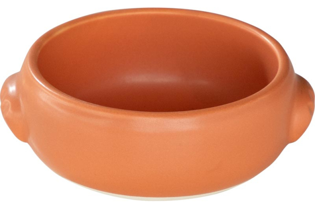 グラタン皿 13cm テラコッタオレンジ 四季彩陶器 美濃焼 業務用 クジーネ 19950278