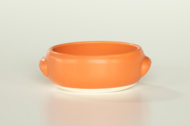 グラタン皿 13cm テラコッタオレンジ 四季彩陶器 美濃焼 業務用