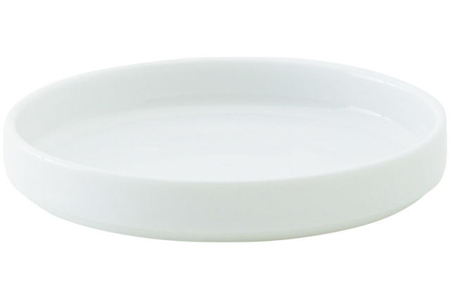 取り皿 おしゃれ シンプル 15cm スタッキング 食器 白 四季彩陶器 美濃焼 業務用 ルフレ ピュアホワイト 25100172