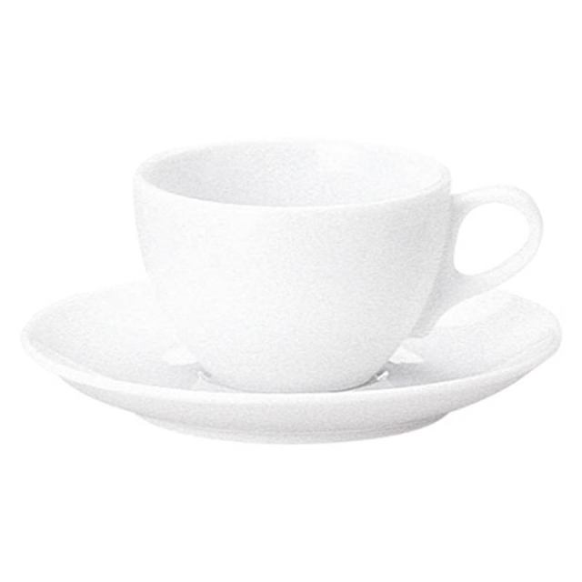 コーヒーカップ ソーサー 白 業務用 美濃焼｜日本製 白磁 食洗機対応 おしゃれ 来客用 光洋陶器 koyo パーチェ 19700252 17000055