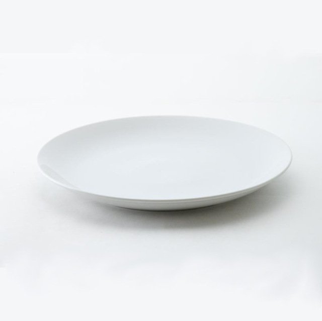 大皿 30cm以上 おしゃれ 中華皿 32cm ワンプレート皿 陶器 白 四季彩