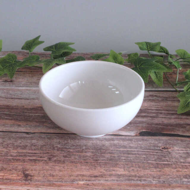 丼 どんぶり 小丼 9cm 190ml 町中華 おしゃれ 陶器 白 四季彩陶器 美濃焼 業務用 白翔 3.0多用丼 50000057