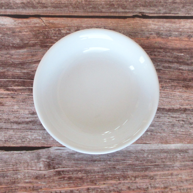 取り皿 おしゃれ 13cm 深皿 中華皿 陶器 シンプル 白 四季彩陶器 美濃