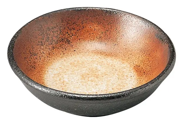 薬味皿 陶器 8cm 小皿 醤油皿 豆皿 おしゃれ 和食器 日本製 豆皿定食 四季彩陶器 業務用 志野化粧 50035091