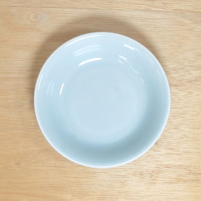 取り皿 おしゃれ 12cm 深皿 中華皿 陶器 シンプル 青磁 四季彩陶器 美濃焼 業務用 青彩 4.0取皿 50080097
