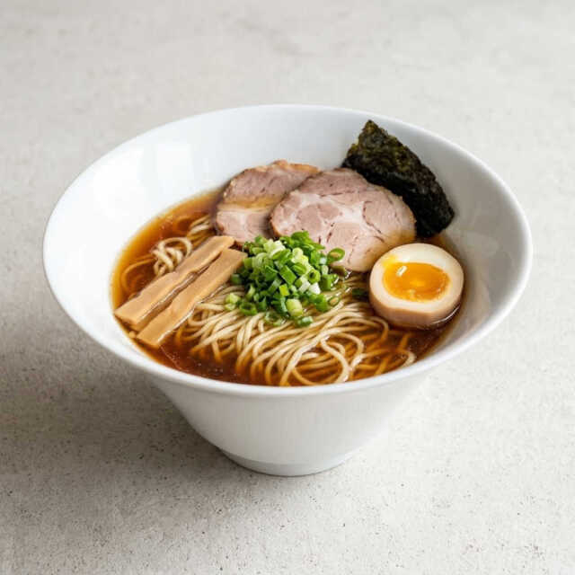 ラーメン丼 どんぶり 21cm 1450ml 丼 深め 白 ボウル 食器 おしゃれ 四季彩陶器 美濃焼 業務用 白翔 50100022