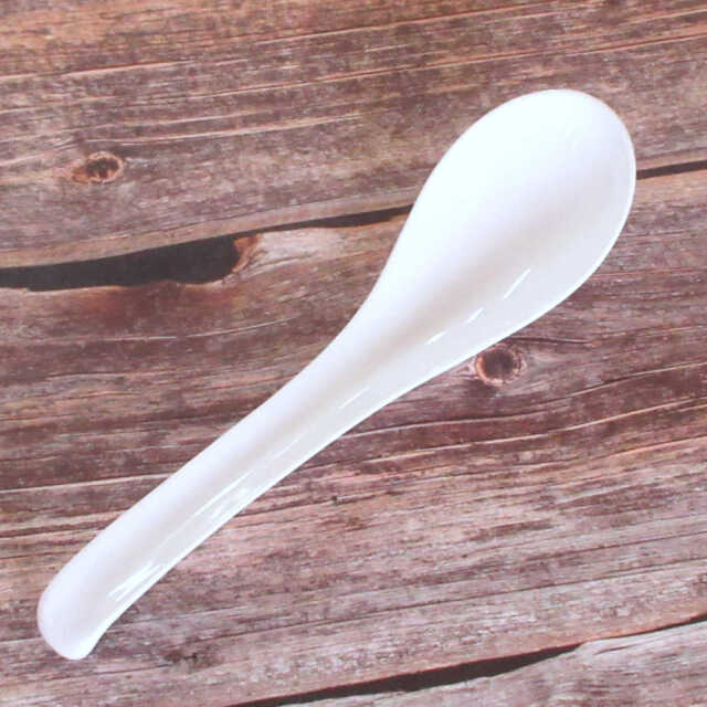 スプーン れんげ 陶器 大きい 四季彩陶器 美濃焼 業務用 スープスプーン 50100092