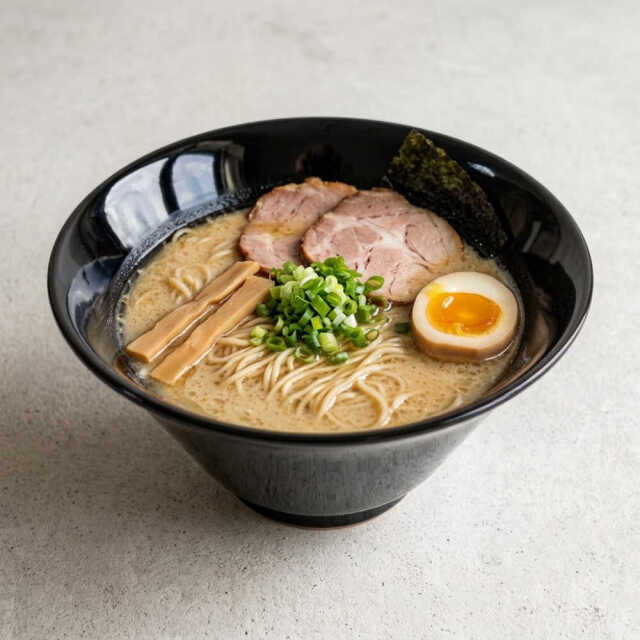 ラーメン丼 どんぶり 21cm 1450ml 丼 深め ボウル 四季彩陶器 美濃焼 業務用 白翔 黒 50130022