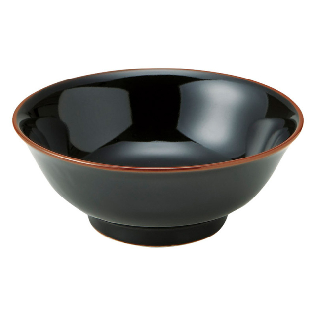 丼 ラーメン丼 20cm 1310ml おしゃれ 陶器 四季彩陶器 美濃焼 業務用 宝天 6.8高台丼 50136033