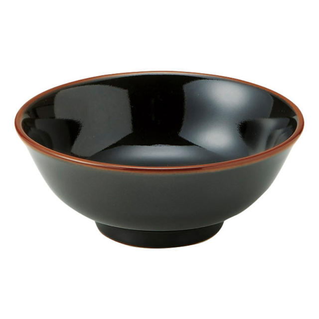 丼 ラーメン丼 17cm 850ml おしゃれ 陶器 四季彩陶器 美濃焼 業務用 宝天 5.8高台丼 50136036