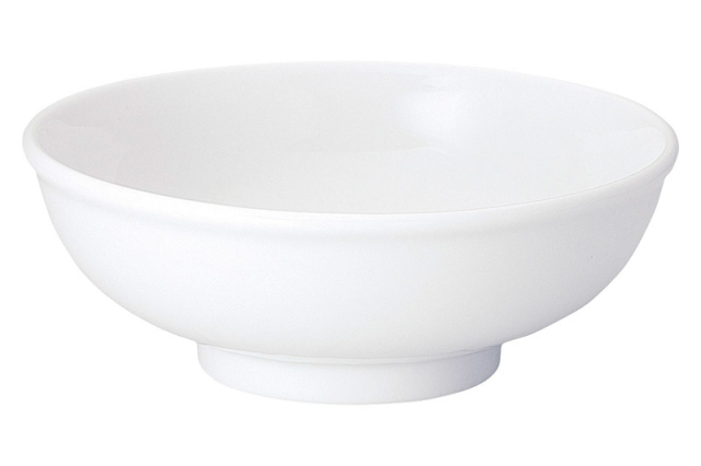 丼 小丼 おしゃれ 12cm 230ml 玉渕 町中華 陶器 白 四季彩陶器 美濃焼 業務用 白翔 3.8玉渕丼 50200039