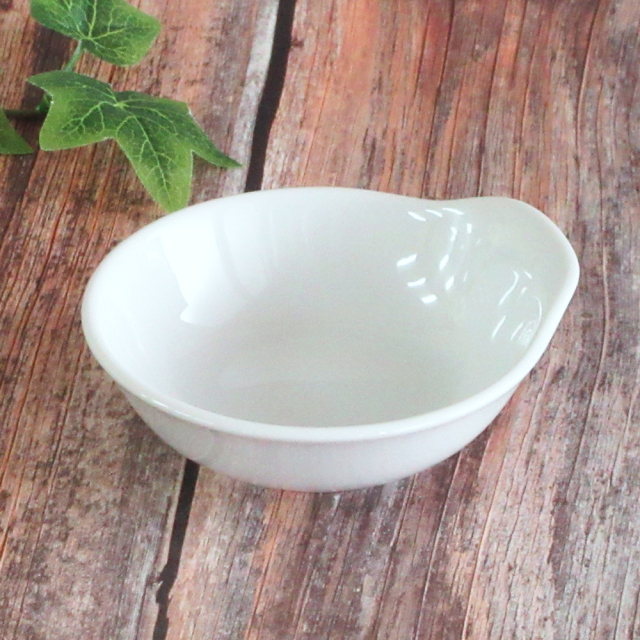 鍋 取り皿 とんすい 鍋用 取り鉢 陶器 白 四季彩陶器 美濃焼 業務用 白