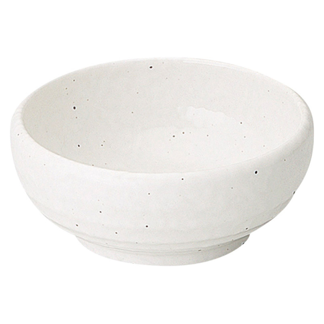 小鉢 12cm 410ml 和食器 おしゃれ 小鉢 陶器 四季彩陶器 美濃焼 業務用 新粉引 4.2ボウル 51020022