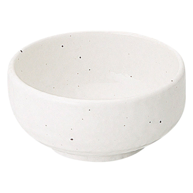 和食器 小鉢 10cm 255ml おしゃれ 陶器 ボウル カフェ食器 四季彩陶器 美濃焼 業務用 新粉引 3.3ボウル 51020025