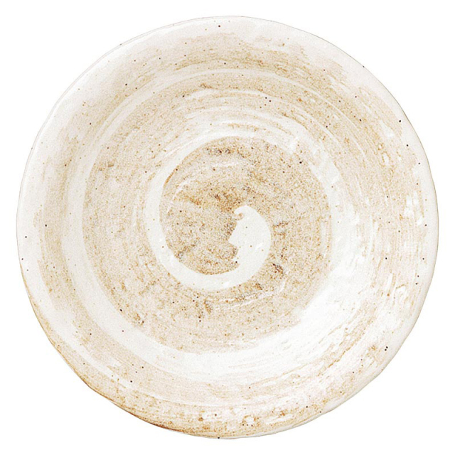 取り皿 おしゃれ 和食器 陶器 19.5cm 食器 四季彩陶器 美濃焼 業務用 東風 石目 6.0皿 51521010