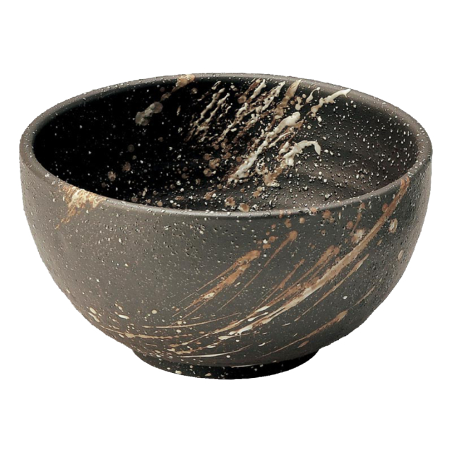 和食器 どんぶり おしゃれ 17cm 1260ml 和食器 うどん丼 そば丼 四季彩陶器 美濃焼 業務用 吹雪 石目丼 51532033