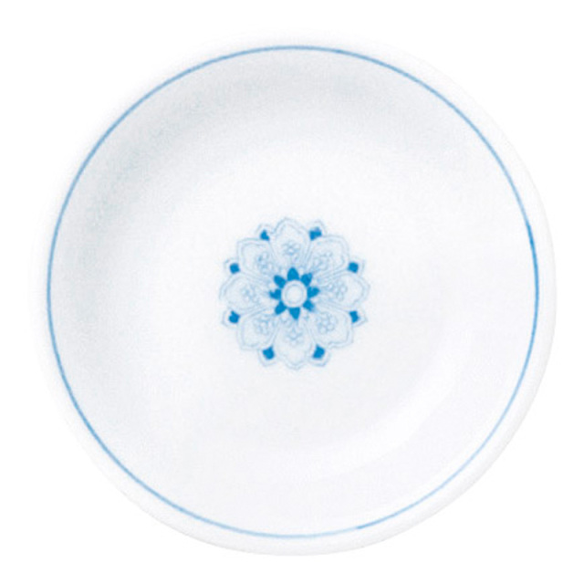 小皿 おしゃれ 陶器 10cm プレート 中華食器 四季彩陶器 美濃焼 業務用 鳳凰 丸3.0皿 51905010