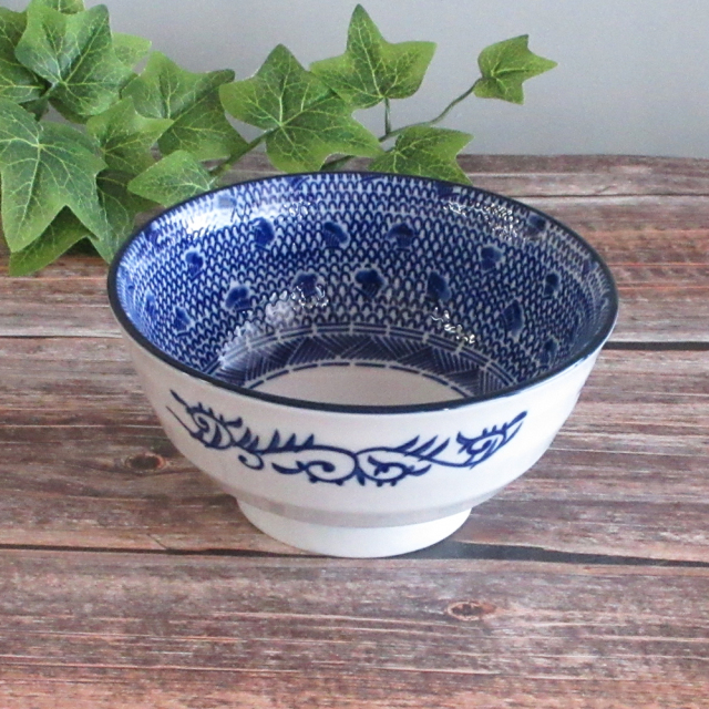 どんぶり おしゃれ 15cm 700ml アジアン食器 おしゃれ 陶器 四季彩陶器 美濃焼 業務用 タイスキ 5.0丼 52708037