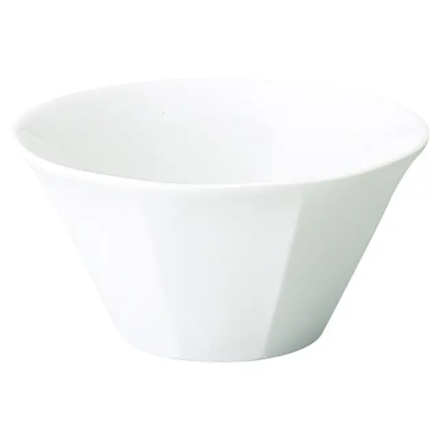ラーメン丼 丼 どんぶり 19cm 和食器 陶器 四季彩陶器 美濃焼 業務用 電子レンジ 食洗器対応 白翔 八面 切立丼 52900055