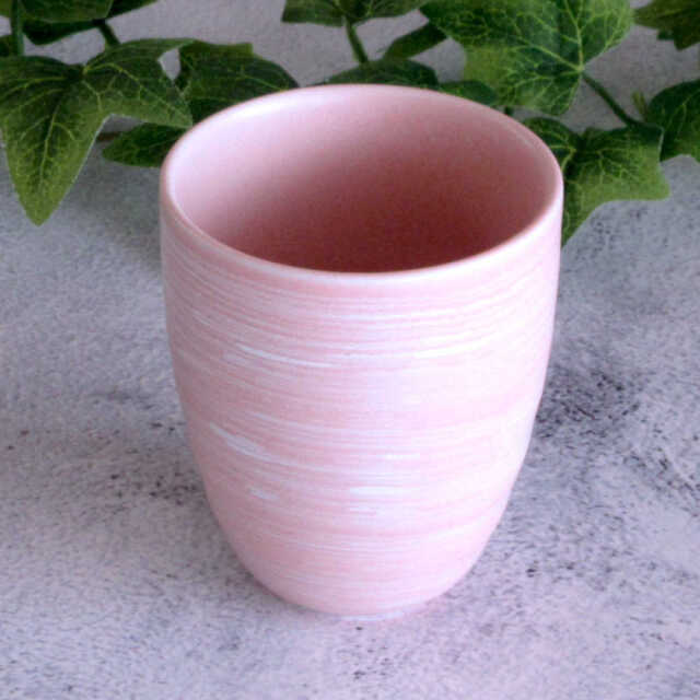 湯呑み おしゃれ 陶器 7cm 195ml 和食器 湯呑み茶碗 煎茶碗 茶器 四季彩陶器 美濃焼 業務用 花の舞 53094067
