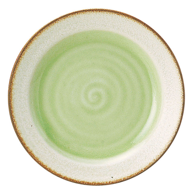和食器 おしゃれ 取り皿 15cm 四季彩陶器 美濃焼 業務用 若草 54527008