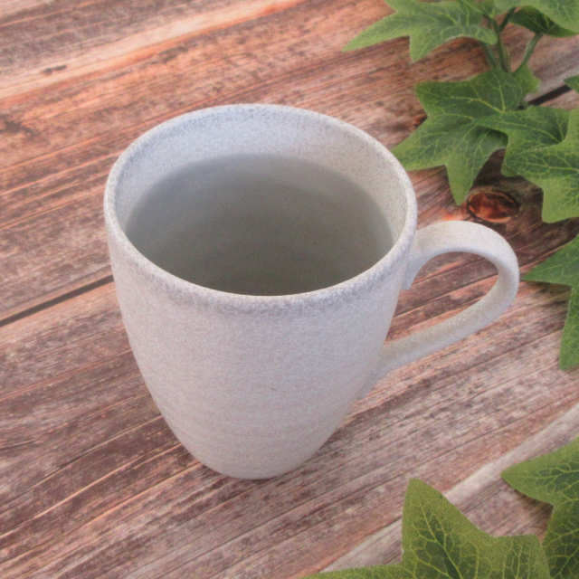 マグカップ おしゃれ グレー 陶器 かわいい 240ml 四季彩陶器 美濃焼 業務用 月の香 マグカップ 54588050