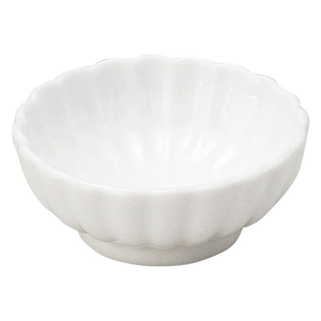 ボウル 食器 7cm 50ml 和食器 おしゃれ 小鉢 陶器 インスタ映え 四季彩陶器 美濃焼 業務用 かすみ 白 浅小鉢 56100090