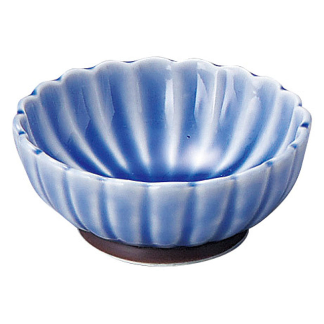 小鉢 7cm 50ml おしゃれ 陶器 ボウル カフェ食器 四季彩陶器 美濃焼 業務用 かすみ ブルー 56181090