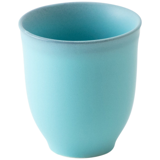 湯呑み おしゃれ 陶器 7cm 220ml 和食器 湯呑み茶碗 煎茶碗 茶器 シンプル 四季彩陶器 美濃焼 業務用 蒼雫 56982071