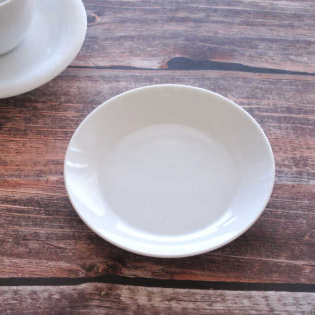 取り皿 小皿 深皿 おしゃれ 14cm 白 白磁 ミラノ 陶器 美濃焼 業務用 四季彩陶器