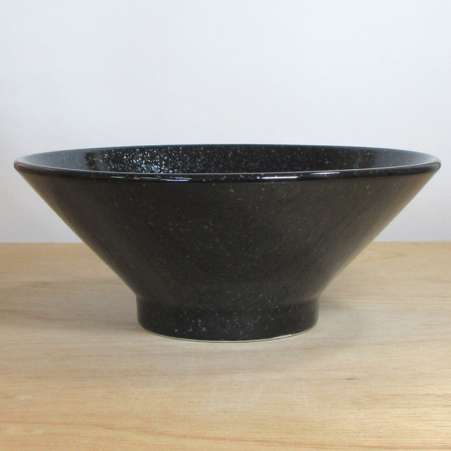 ラーメン丼 どんぶり 22cm 1200ml 黒 おしゃれ 四季彩陶器 美濃焼 業務