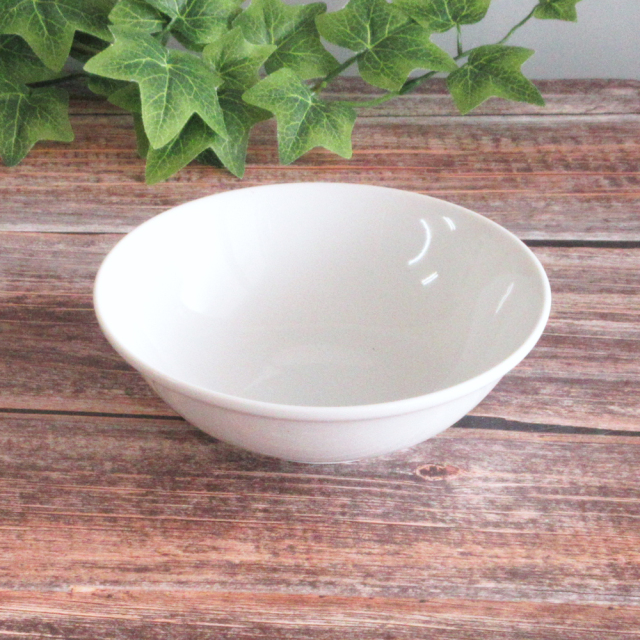 ボウル 食器 おしゃれ 陶器 16cm サラダボウル オートミル 洋食器 白い食器 四季彩陶器 美濃焼 業務用 電子レンジ 食洗器対応 ホテルベーシック 11-62-2