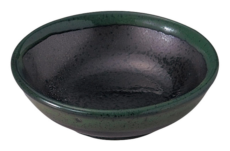 薬味皿 陶器 8cm 小皿 醤油皿 豆皿 おしゃれ 和食器 日本製 豆皿定食 四季彩陶器 業務用 グリーン志野 50077091