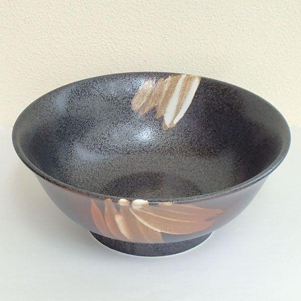 丼 ラーメン丼 21cm 1300ml おしゃれ 陶器 四季彩陶器 美濃焼 業務用 白刷毛唐津 6.8高台丼 50156033