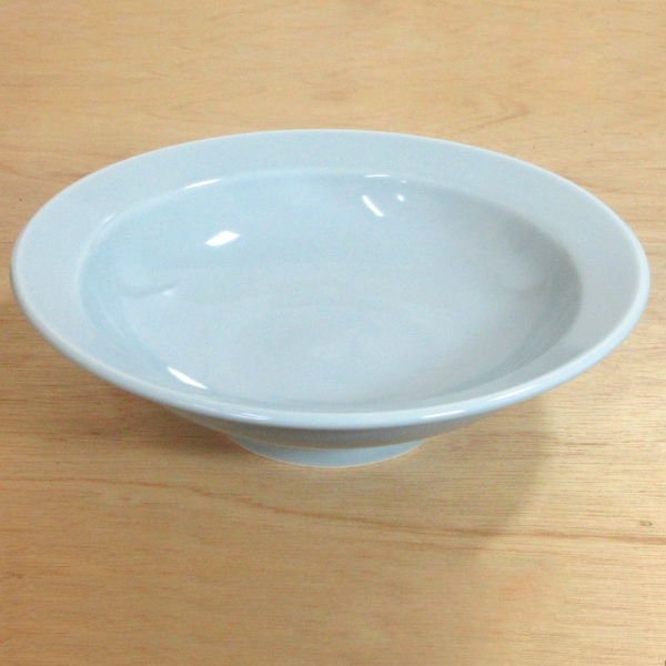 皿 チャーハン皿 18cm 480ml おしゃれ 中華皿 町中華 天津飯 陶器 青磁 四季彩陶器 美濃焼 業務用 青彩 6.0 丸高台皿 50180079