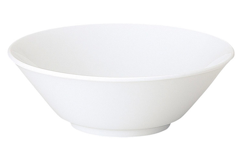 丼 ラーメン丼 19cm 830ml 町中華 おしゃれ 陶器 白 四季彩陶器 美濃焼 業務用 白翔 6.3切立丼 50200021