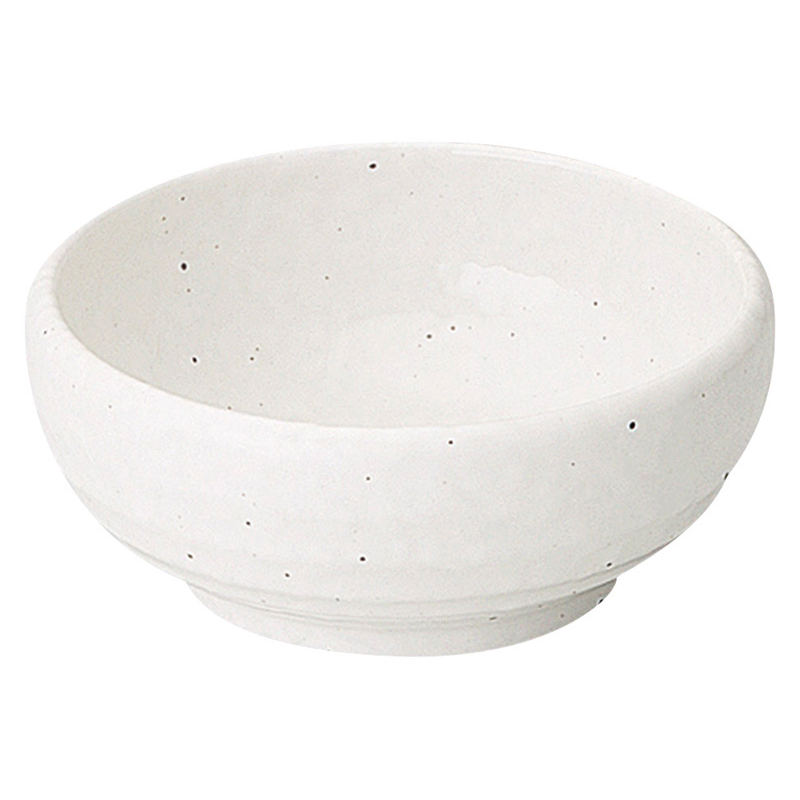 小鉢 12cm 410ml 和食器 おしゃれ 小鉢 陶器 四季彩陶器 美濃焼 業務用 新粉引 4.2ボウル 51020022