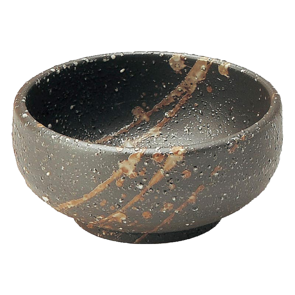 小鉢 おしゃれ 10cm 255ml 和食器 ボウル 四季彩陶器 美濃焼 業務用 吹雪 石目 ボウル 51032025