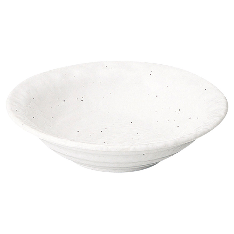 煮物鉢 中鉢 食器 陶器 16cm 中鉢 和食器 おしゃれ 四季彩陶器 美濃焼 業務用 電子レンジ 食洗器対応 新粉引 石目5.0鉢 51520051