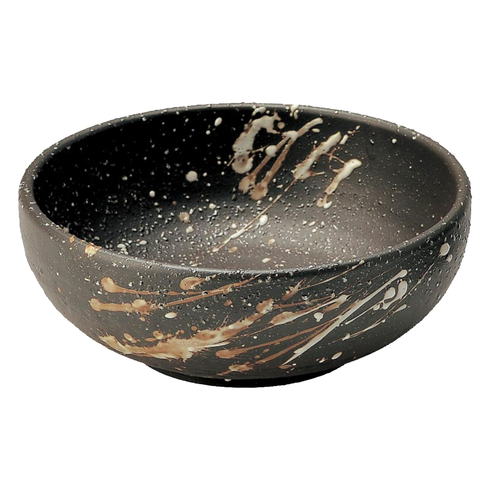煮物鉢 おしゃれ 17cm 800ml 和食器 中鉢 四季彩陶器 美濃焼 業務用 吹雪 石目 ボウル 51532030