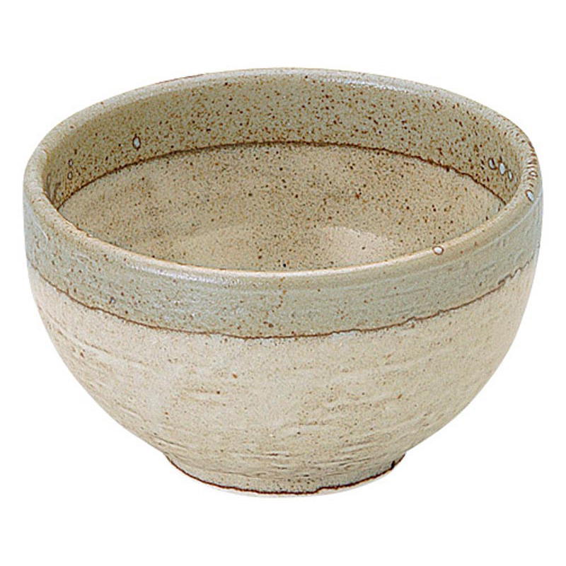 和食器 小さめ丼 13cm 590ml 和食器 おしゃれ 陶器 四季彩陶器 美濃焼 業務用 白露 石目 4.2丼 51566035