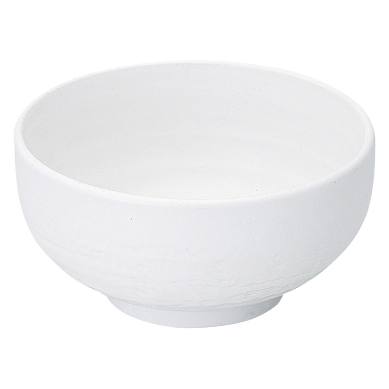 和食器 どんぶり おしゃれ 白 17cm 1085ml うどん丼 そば丼 陶器 四季彩陶器 美濃焼 業務用 ねーじゅ 石目高浜丼 51601030
