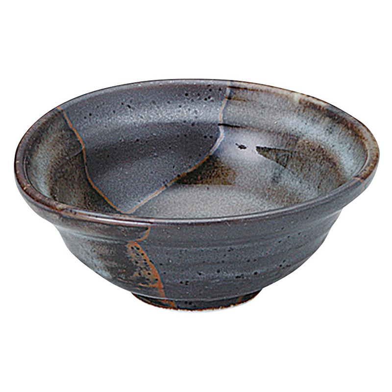 小鉢 14cm 305ml 和食器 おしゃれ 小鉢 陶器 四季彩陶器 美濃焼 業務用 山がすみ なぶり14cmボウル 51738053