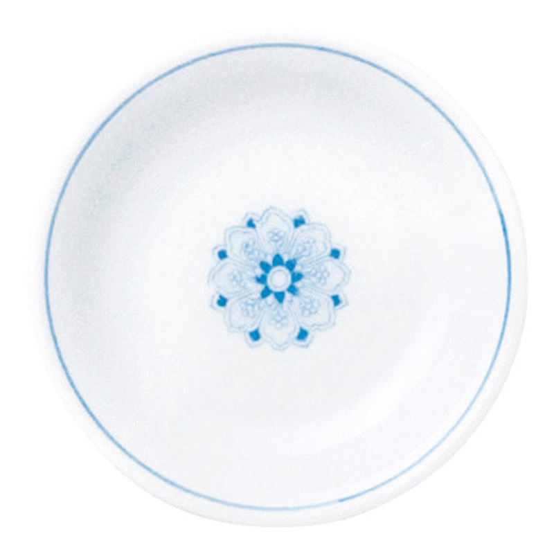 小皿 おしゃれ 陶器 10cm プレート 中華食器 四季彩陶器 美濃焼 業務用 鳳凰 丸3.0皿 51905010