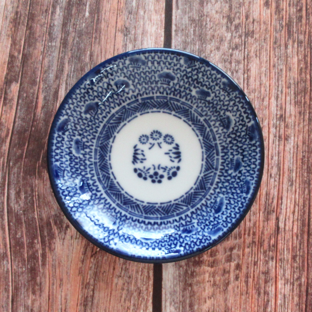 薬味皿 醤油皿 ソース皿 中華皿 10cm 丸皿 おしゃれ 青磁 四季彩陶器 美濃焼 業務用 タイスキ 3.0皿 51908010