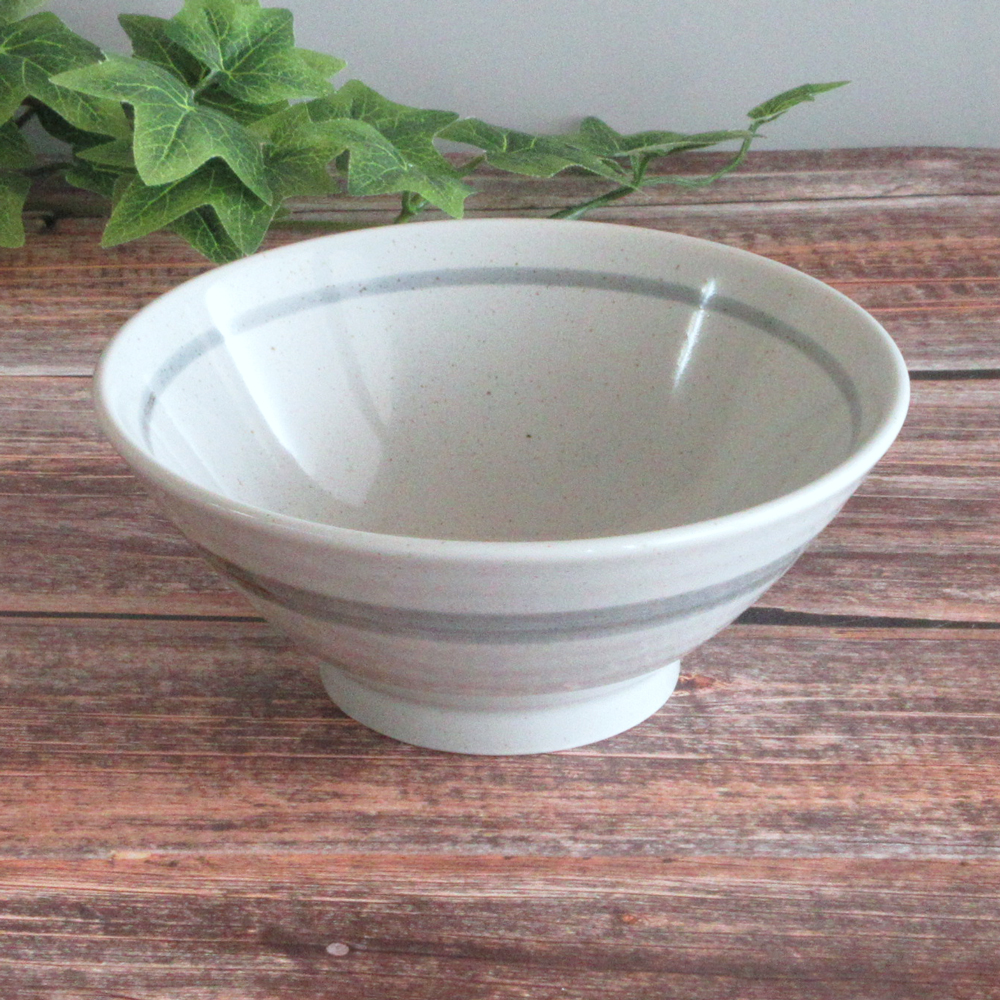 和食器 どんぶり 19cm 930ml 和食器 おしゃれ 陶器 四季彩陶器 美濃焼 業務用 点一引 6.3六兵衛丼 52329015