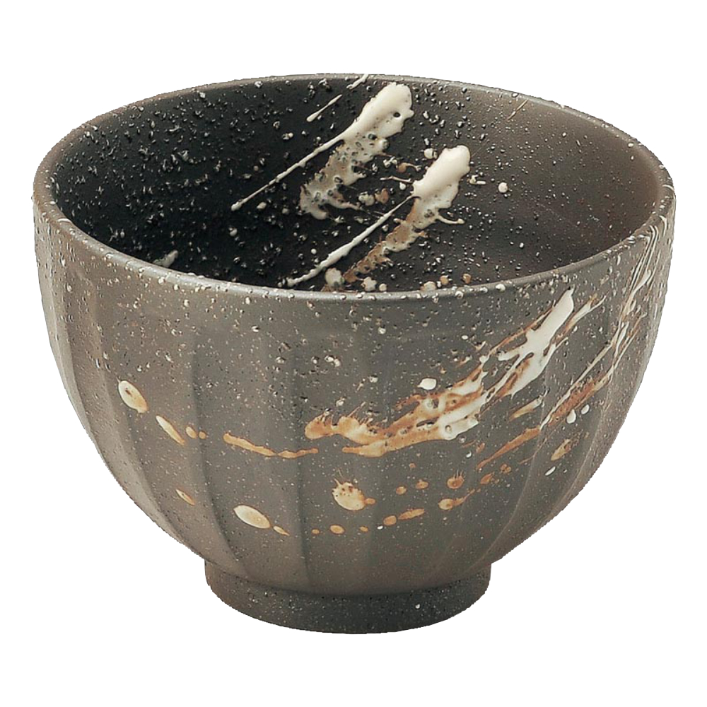 和食器 どんぶり おしゃれ 12cm 540ml 和食器 多用丼 四季彩陶器 美濃焼 業務用 吹雪 けずり十草丼 12.5cm 52932023